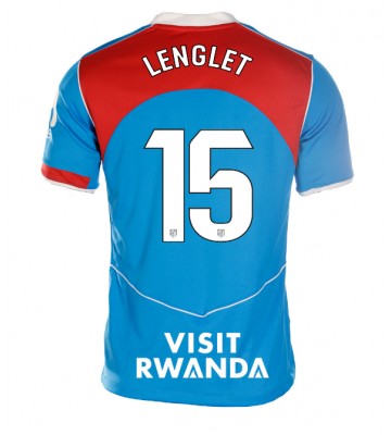 Atletico Madrid Clement Lenglet #15 Tredjetrøje Dame 2025-26 Kortærmet